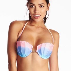 NWT WildFox Mermaid Pastel Tie-Dye Shell Top